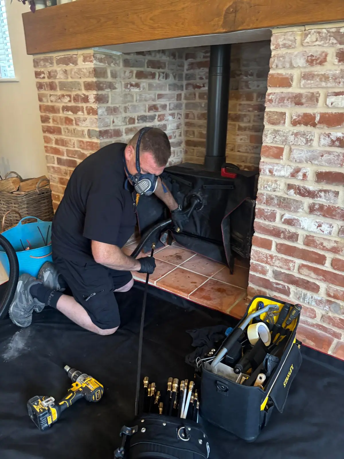 Chimney sweep work example 5