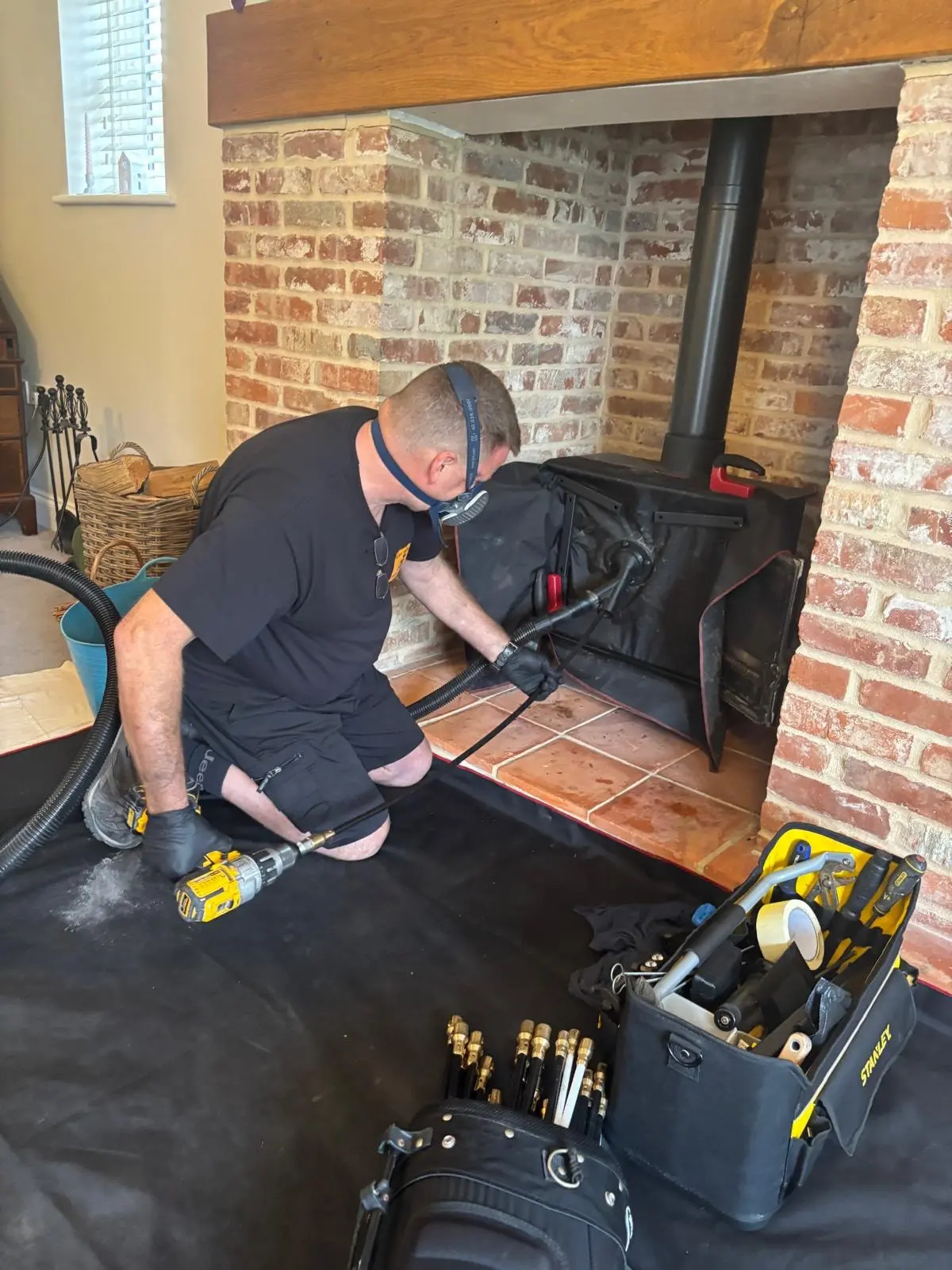 Chimney sweep work example 6